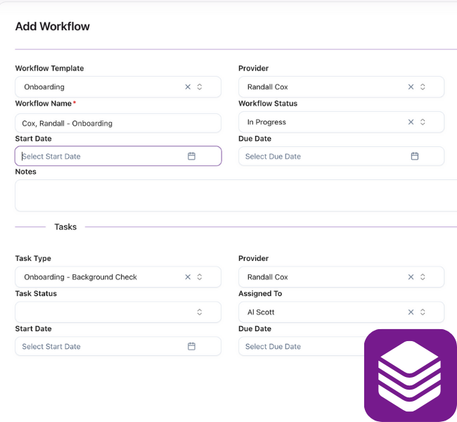 Medical Credentialing Automation